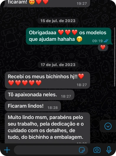 Print de depoimento de cliente 5